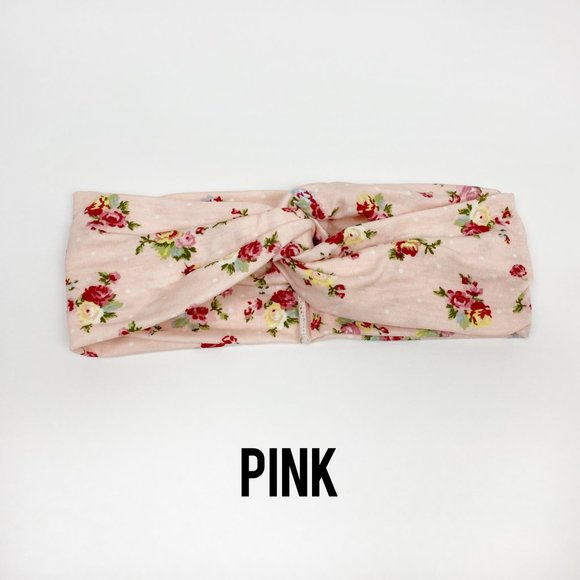 NEW Floral Printed Crisscross Head Wrap - Picture 6 of 14